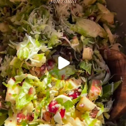 Brussel &amp; Honeycrisp Salad