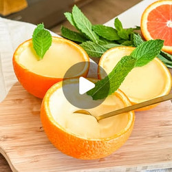 Orange Posset