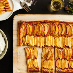 3-ingredient Caramel Apple Tart