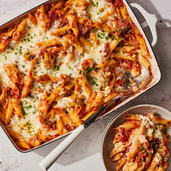 The Best Baked Mostaccioli