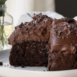 Small Batch Chocolate Cake