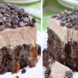 Chocolate Poke Cake