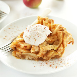 Pumpkin-spiced Apple Pie