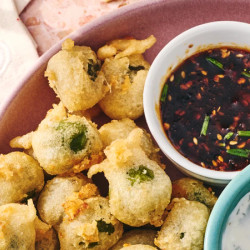 Cheddar Stuffed Deep Fried Olives