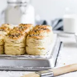 Mini Everything Bagel Buttermilk Biscuits