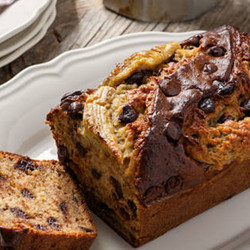 Healthy 4-ingredient Banana Bread