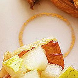 Crispy Prosciutto Cups With Pear