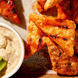 Tempeh Buffalo “wings”