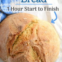 No Knead Bread In An Hour