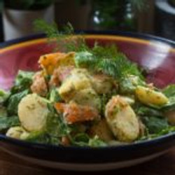 Smoked Salmon Potato Salad