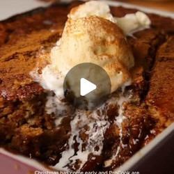 Gingerbread Latte Self Saucing Pudding