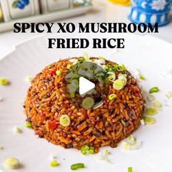 Spicy Xo Mushroom Fried Rice