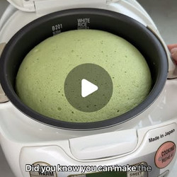 Rice Cooker Matcha Chiffon Cake And Matcha Tiramisu