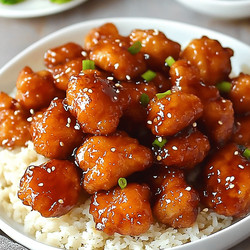 Crispy Chinese Honey Garlic Chicken (30 Minutes) Recipe