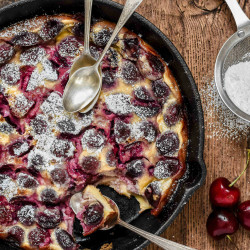 Classic French Cherry Clafoutis