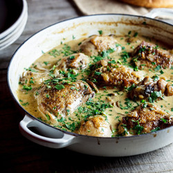 Nigel Slater's Coq Au Riesling