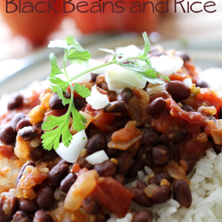 Spicy Black Beans And Rice