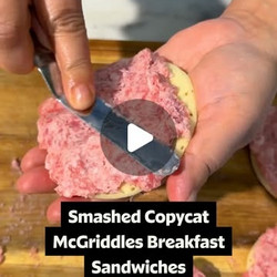 Smashed Mcgriddle Copycat Recipe