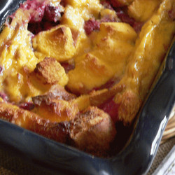 Pouding Chocolat Blanc &amp; Framboises