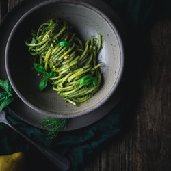 Bucatini Pistachio Pesto