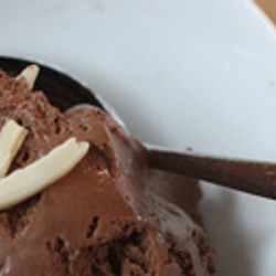 Dark Chocolate-ginger Ice Cream