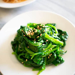 Korean Spinach Side Dish