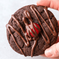 Chocolate Cherry Cookies