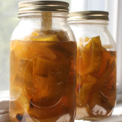 Pickled Watermelon Rind