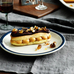 Flour And Stone’s Salted Caramel Chocolate Éclairs