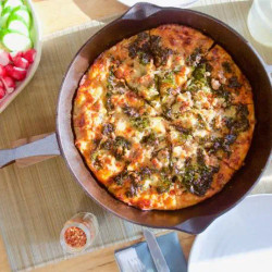 Sausage Pan Pizza