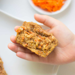 Healthy Banana Carrot Muffins