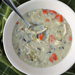Creamy Chicken And Wild Rice Soup
