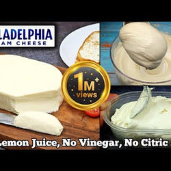 How To Make Philadelphia Cream Cheese At Home In Just 5 Minutes !