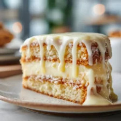 White German Chocolate Cake With Cheesecake Center