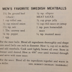 Men's Favorite Swedish Meatballs