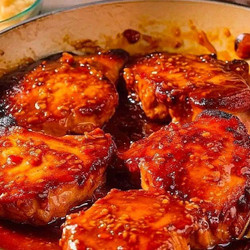 Honey Garlic Pork Chops