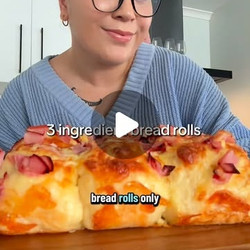 3 Ingredient Bread Rolls