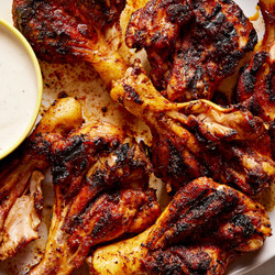 Butterflied Grilled Chicken Drumsticks