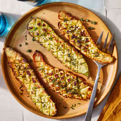 Creamy Oven-roasted Zucchini &amp; Summer Squash
