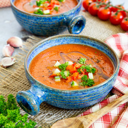 Easy Gazpacho From Canned Tomatoes
