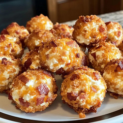 Low Carb Bacon Cheddar Mini Cheese Balls