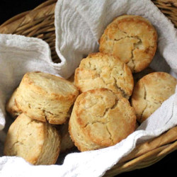 Vegan Sourdough Biscuits