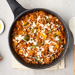 Unstuffed Peppers Skillet