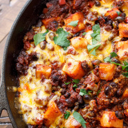 Sweet Potato Chili Casserole