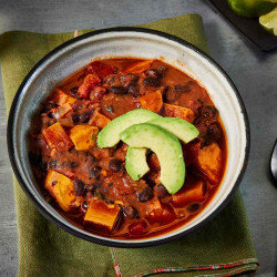 Slow-cooker Sweet Potato &amp; Black Bean Chili
