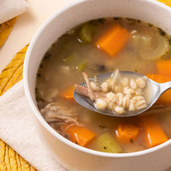 Hearty Barley Turkey Soup