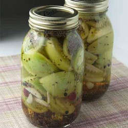Kosher Dill Pickles And Pickled Tomatoes Recipe