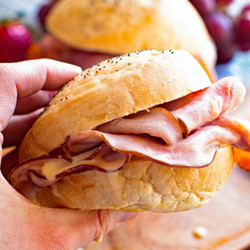 Hot Ham And Cheese Sandwiches