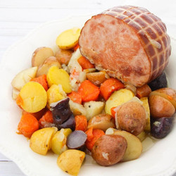 Easy Instant Pot Ham Recipe With Vegetables