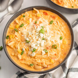 Crock Pot Buffalo Chicken Chili
